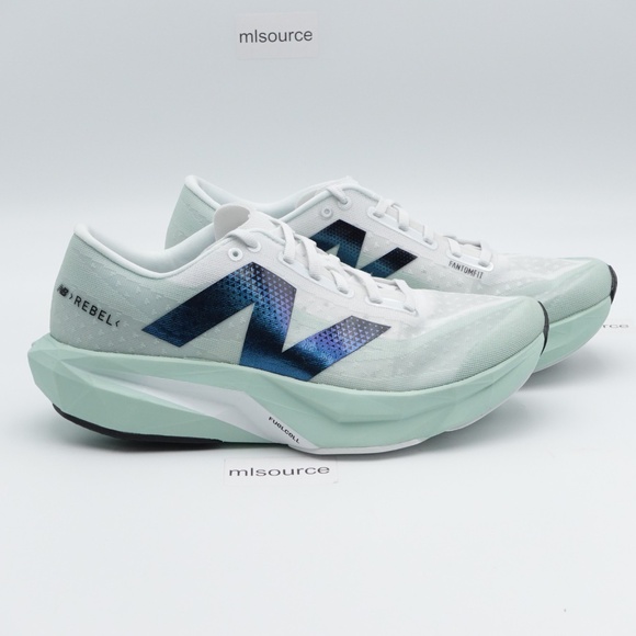 NEW New Balance Women's WIDE D FuelCell Rebel v4 Running Shoes WFCXCA4 Clay Ash - Picture 3 of 7